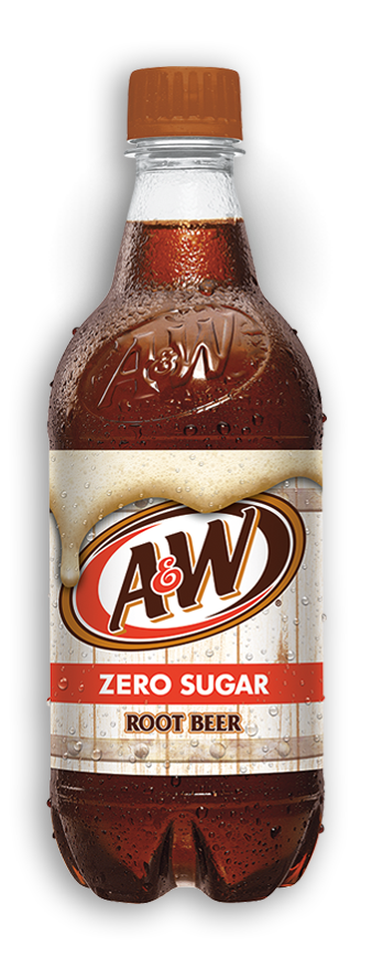 A&W Root Beer Zero Sugar 1